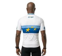 Ale Pr-s 1000 Uec Champion D´europe Short Sleeve Jersey White XL Men XL White / Blue