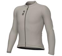 Alé - Pragma Color Block L/S Jersey - Cycling jersey size L, grey