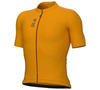 Alé Cycling Men's Pragma Colour Block Off-Road Short Sleeve Cycling Jersey, Ginger, M