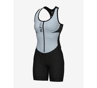 Alé PRAGMA Color Block Short Skin Suit White Dark Black Women - M