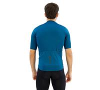 Ale Pragma Color Block Short Sleeve Jersey L Dark Green