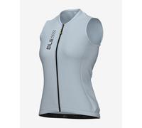 Alé PRAGMA Color Block sleeveless jersey light grey women - S