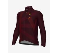 Alé, PRAGMA Direction jersey, long sleeve, intense red orange - M