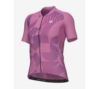 Ale Pragma Enjoy Short Sleeve Jersey Pink L Woman