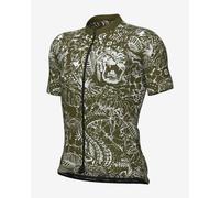 Alé PRAGMA Safari Essenza short sleeve Jersey dark green white - L