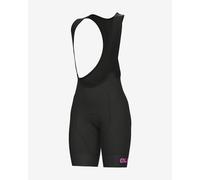 Alé Pragma Traguardo 2.0 Bib Shorts Black Purple Logo Women - XS