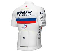 Ale Prime Bahrain Victorious Campione Slovenia Short Sleeve Jersey XL White