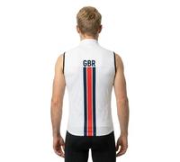 Ale Prime Federazione Britannica Gilet XL White