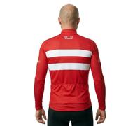 Ale Prime Federazione Danese Long Sleeve Jersey XL Red / White
