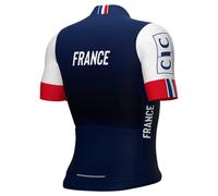 Ale Prime Federazione Francese Ciclismo Short Sleeve Jersey L Blue Navy / White