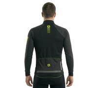 Ale Prr Green Road Long Sleeve Jersey M Black / Fluo Yellow