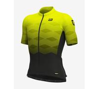 Alé PRR Magnitude Short Sleeve Jersey Fluorescent Yellow Black - S