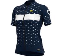Ale Prr Stars Short Sleeve Jersey White,Blue L Women