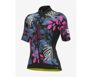 Alé PRS Garden Short Sleeve Jersey Black Blue Pink Women - M