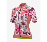 Alé PRS Garden Short Sleeve Jersey White Pink Women - M
