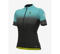 Alé PRS Gradient Short Sleeve Jersey Aqua Blue Black Women - M