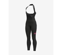 Alé R-EV1 Future Warm Bib Tights Black Fluorescent Pink Women - L
