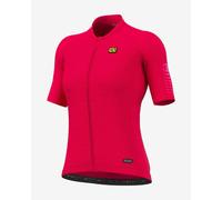 Alé R-EV1 Silver Cooling Short Sleeve Jersey Light Red Women - S
