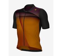 Ale R-ev1 Sprinter Short Sleeve Jersey Brown L Men