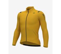 Alé, R-EV1 Warm Race, long sleeve jersey, bright yellow and black - XXL