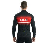 Ale Solid Blend Long Sleeve Jersey S Black / Red