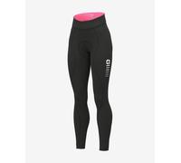 Alé Solid Essential Cycling Tights Black White Pink Women - XS