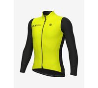 Alé Solid Fondo 2.0 Jacket Fluorescent Yellow Black - S