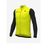 Alé Solid Fondo 2.0 Long Sleeve Jersey Fluorescent Yellow Black - S