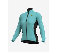 Alé Solid Fondo Long Sleeve Jersey Light Blue Black Women - XXS
