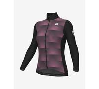 Alé Solid Sharp Long Sleeve Jersey Lilac Pink Black Women - S