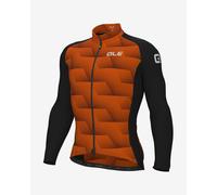 Alé Solid Sharp Long Sleeve Jersey Rust Orange Black - XS