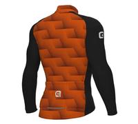 Alé Solid Sharp Long Sleeve Jersey Rust Orange Black - XS