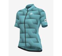 Alé Solid Sharp Short Sleeve Jersey Aqua Blue Women - XL