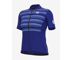 Alé Solid Waves Short Sleeve Jersey Blue Women - L