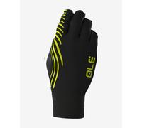 Ale Spirale Gloves L Black / Fluo Yellow