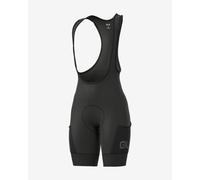 Alé Stones Cargo Bib Shorts Black Women - XS