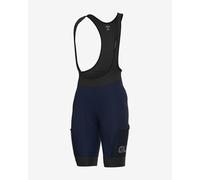 Alé Stones Cargo Bib Shorts Night Blue Black - M