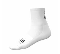 ALE Strada 2.0 Q-Skin Cycling Socks 14cm - White, Performance Fit, L22234400