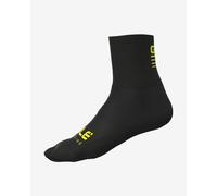 Alé Strada 2.0 Socks Black Fluorescent Yellow - S