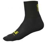 Alé Strada 2.0 Socks Black Fluorescent Yellow - M