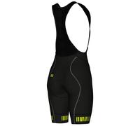 Ale Strada Bib Shorts XS Black Fluor Yellow