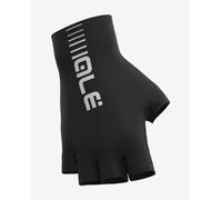 Alé Cycling Unisex Sunselect Crono Summer Gloves, Black/White, M