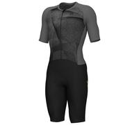 Alé - Triathlon Beyond S/S Skinsuit - Cycling skinsuit size XL, black/grey