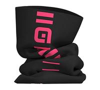 ALE Unisex Identity Tubular Multifunctional Headgear, Black/Fluo Pink, One Size UK