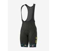 Alé Versilia Bib Shorts Black Blue - M