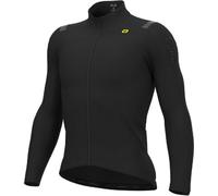Ale Cycling Jersey Mens - Warm Race R-EV1- Long Sleeve, Black, L25011401