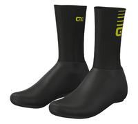 ALE Whizzy Cycling Overshoes / Shoe Covers - Black/Yellow - L20065540