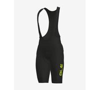 Alé Winter Bib Shorts Black Fluorescent Yellow - XS