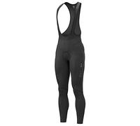 ALE Mens Cycling Bib Tights - Winter Solid - Padded, Black L01860419
