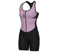 Alé - Women's Color Block Sleeveless Unitard - Cycling skinsuit size XL, black